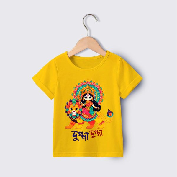 Dugga Dugga Kids Durga Puja T-shirt