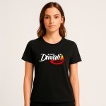 Typography Happy Diwali T-shirt