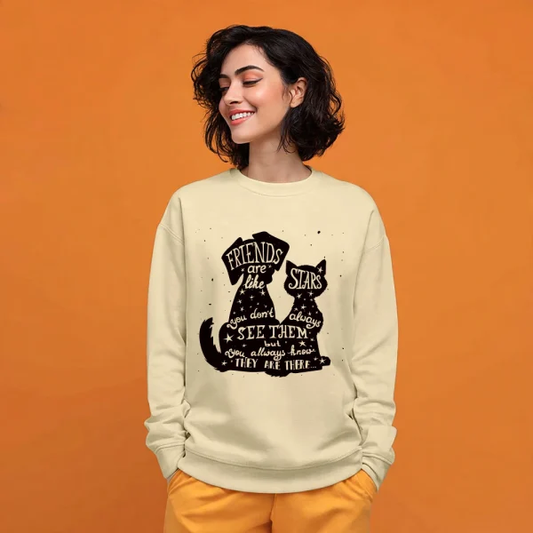 Friends Like Stars Women’s Winter Sweatshirt