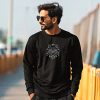 God Of Underworld Men’s Back Print Sweatshirt
