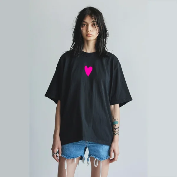 Oversized Drop Shoulder T-shirt Women