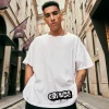 White Oversized T-shirt Men